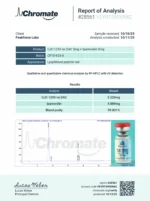 CJC-1295 w/o DAC + IPA - 10mg Vial (Research Use Only) - Image 2